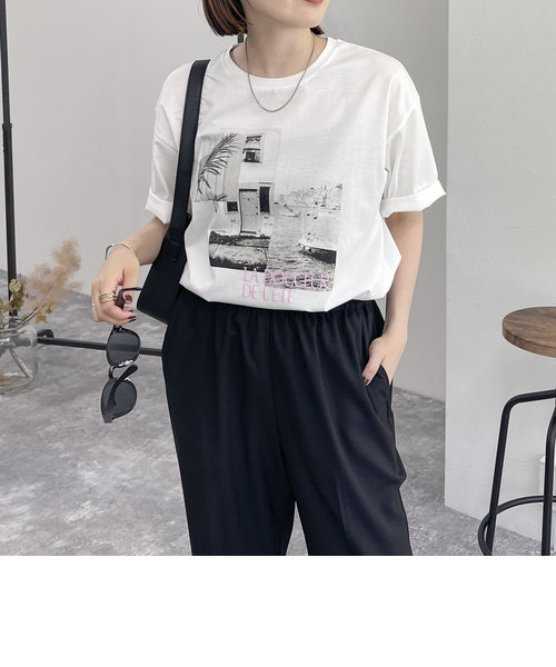 シルケットRESORT PHOTO Tシャツ