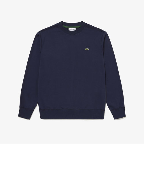 【LACOSTE/ラコステ】プレミアムスウェットクルーネック ワンポイントロゴ