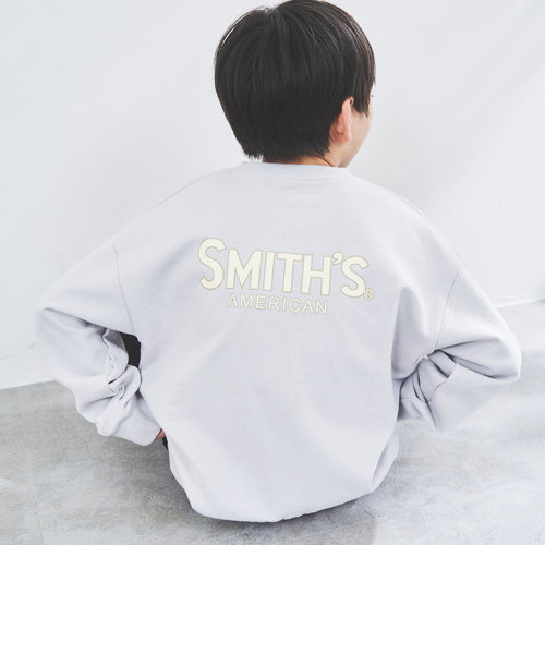 【coen キッズ/ジュニア】SMITH'S(スミス)別注プリントクルーネックスウェット（WEB限定サイズ）