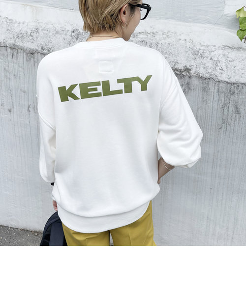 KELTY(ケルティ)別注ロゴ裏毛スウェットプルオーバー（WEB限定カラー