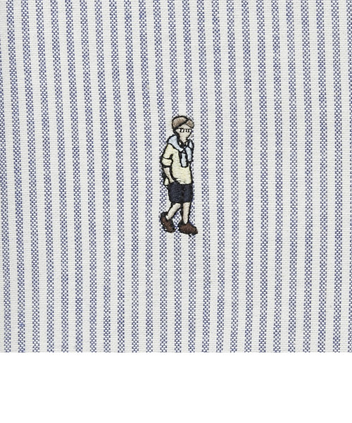 ワンポイント刺繍ボタンダウンシャツ | coen（コーエン）の通販 - &mall