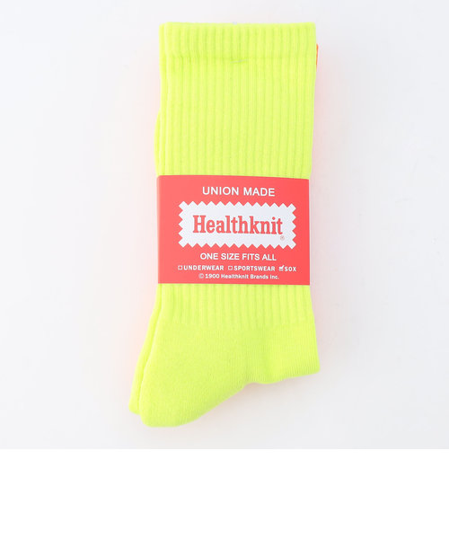 お得な2足セット】Healthknit（ヘルスニット）バックロゴソックス