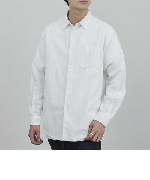 ウィンターリネンレギュラーカラーシャツ | coen（コーエン）の通販