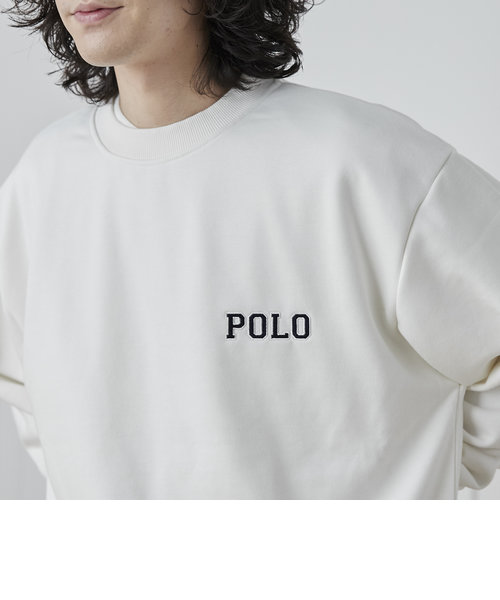POLO BCS(ポロ・ビーシーエス)別注ロゴ刺繍スウェットプルオーバー