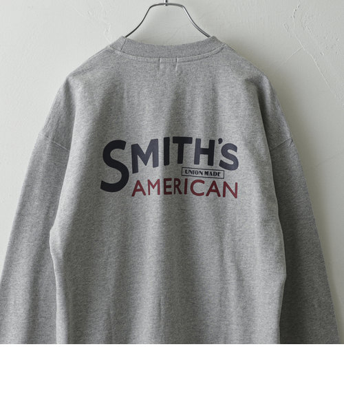 SMITH'S（スミス）別注ロゴプリントスウェット