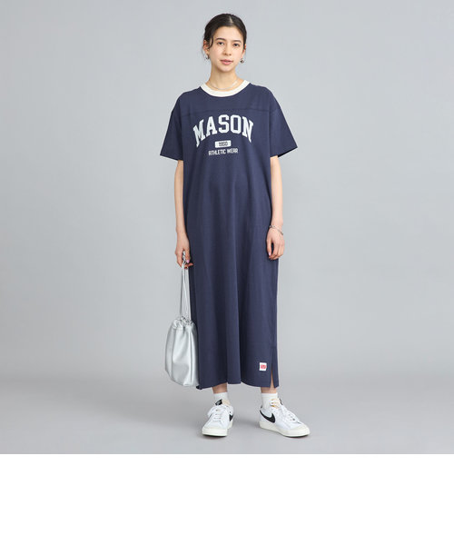 【WEB限定】MASON（メイソン）別注リンガーロゴワンピース