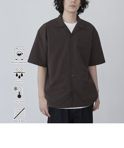 COOL&DRYエンボスオープンカラーシャツ（WEB限定カラー）
