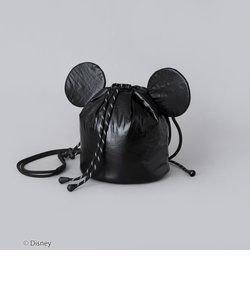 【先行販売】coen／Disney（ディズニー）シルエット巾着バッグ