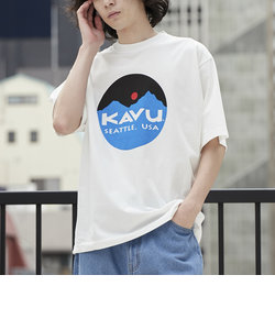 KAVU（カブー）別注マウントロゴTシャツ（WEB限定カラー）