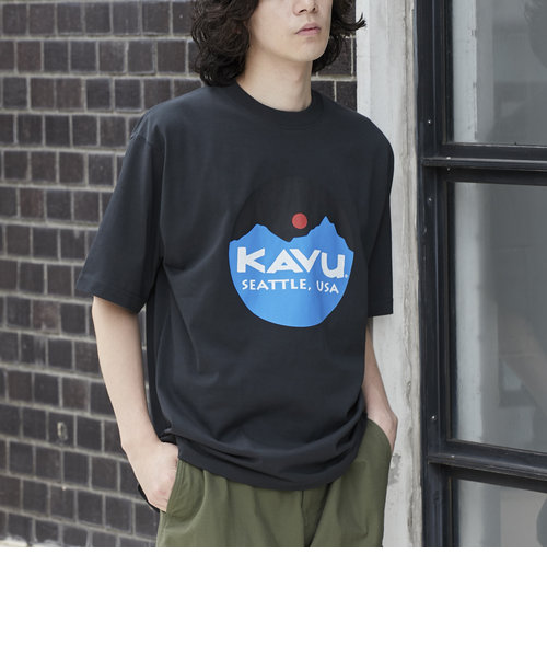 KAVU（カブー）別注マウントロゴTシャツ（WEB限定カラー）