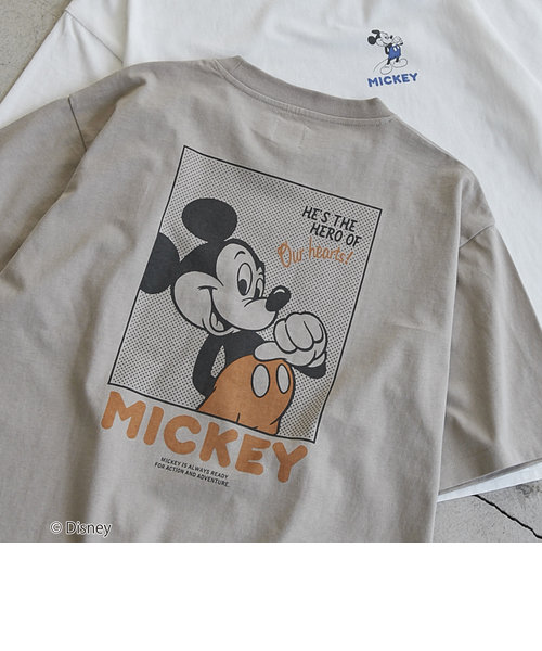 【先行販売】coen限定／Disney（ディズニー）バックプリントTシャツ
