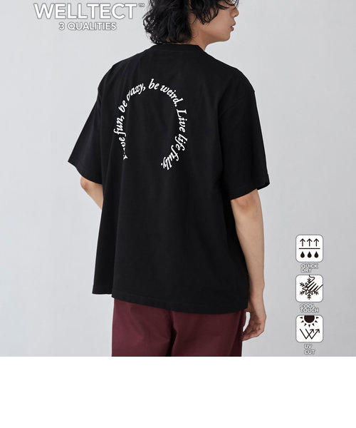 【WELLTECT】サークルロゴバックプリントTシャツ（WEB限定カラー）