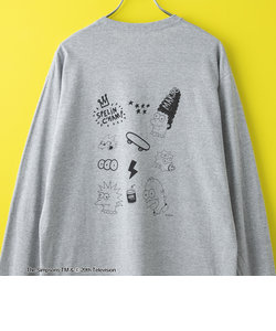 THE SIMPSONS / ROCK STANLEY（ロックスタンレー）別注プリントロングTシャツ