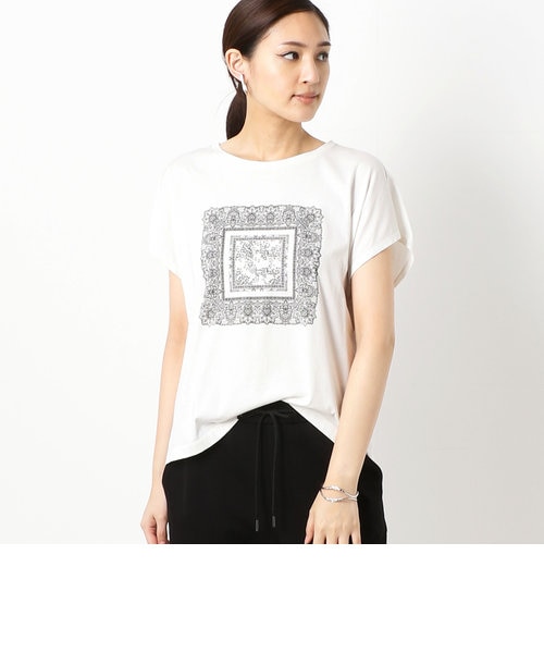 バンダナプリント ｔシャツ Comme Ca コムサ の通販 Mall
