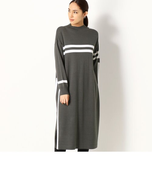 激安ブランド Tallサイズ インターシャ柄 ニットドレス ワンピース Pinellaspowerwashing Com