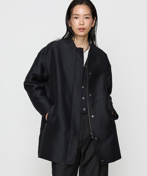 COMME CA コムサ Sサイズ ベビーアルパカ シャギーコート