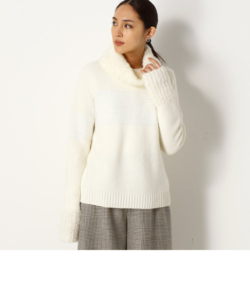 7,650円Gabardine K.T オフホワイトセーター