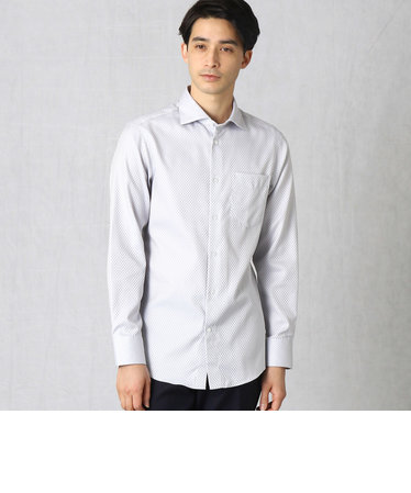 市松柄ドビークロス ワイドカラードレスシャツ | COMME CA MEN（コムサ