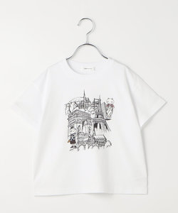 天竺 プリントTシャツ