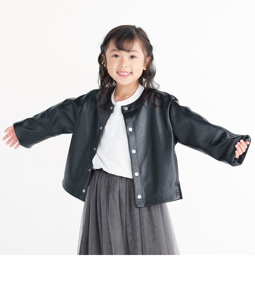 フェイクレザーブルゾン Comme Ca Ism コムサイズム の通販 Mall