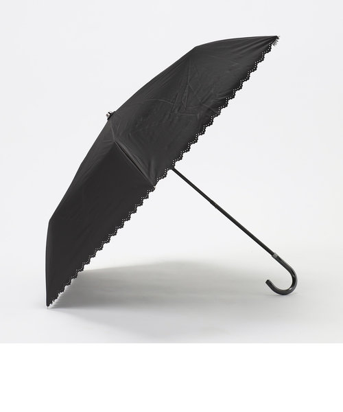 【晴雨兼用】UVカット　レース調　折りたたみ傘