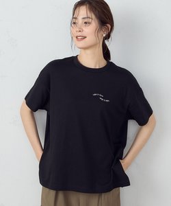 速乾 刺繍 ロゴ Ｔシャツ