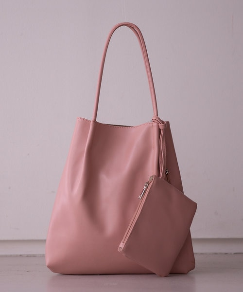 Mieux Un ミニポーチ付きトートバッグ Rouge Vif La Cle ルージュ ヴィフ ラクレ の通販 Mall