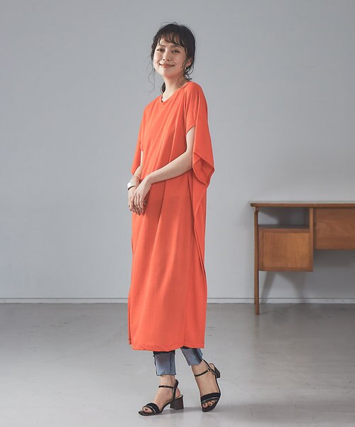 Brahmin 2wayドルマンスリーブワンピース Rouge Vif La Cle ルージュ ヴィフ ラクレ の通販 Mall