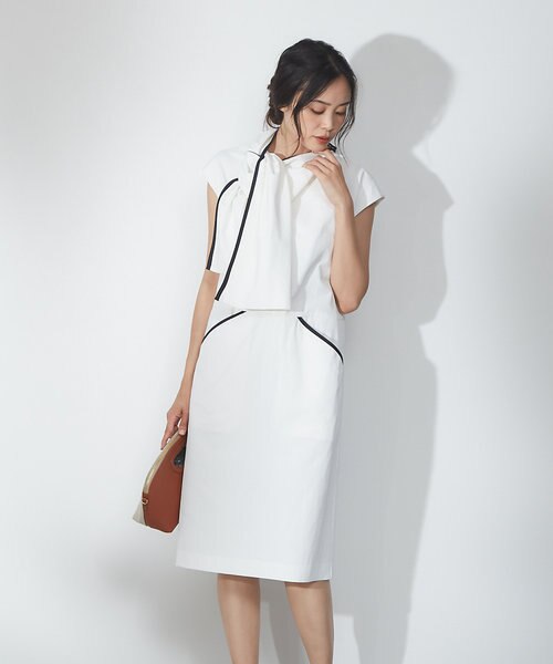 ショールライクワンピース Qualite カリテ の通販 Mall