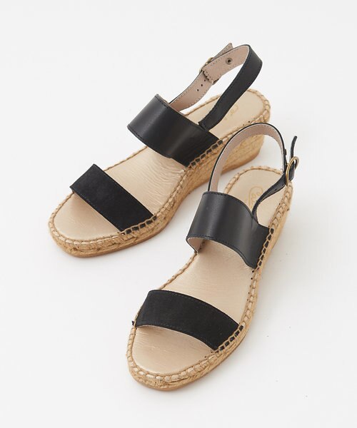 Calzanor スクエアウェッジサンダル Piche Abahouse ヒ シェ アバハウス の通販 Mall