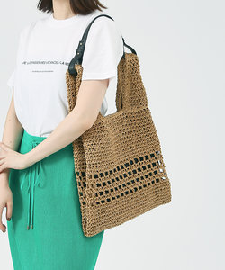 ●SOEUR/ペーパーマルシェ２WAYトートBAG