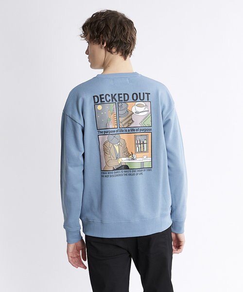 Myself Abahouse レトロ イラスト プリント スウェット Abahouse アバハウス の通販 Mall Myself Abahouse レトロ イラスト プリント スウェット Abahouse アバハウス の通販 Mall
