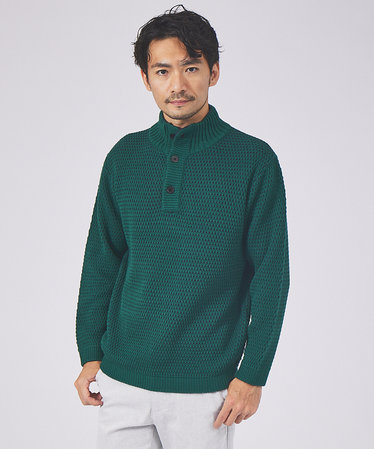 メンズのニット・セーター（グリーン/カーキ/緑色）通販 | &mall