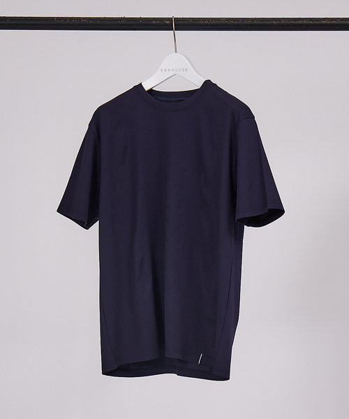 【クルーネック】ストレッチ ポンチ 半袖Tシャツ