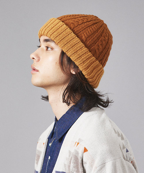 【RUBEN/ルーベン】RIVERSIBLE RIB WATCH CAP /リバ