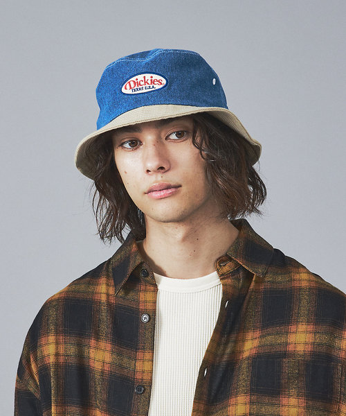 【DICKIES/ディッキーズ】WAPPEN BUCKET HAT / ワッペン