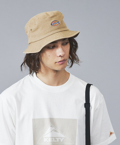 【DICKIES/ディッキーズ】ICON BUCKET HAT/アイコンロゴバケ