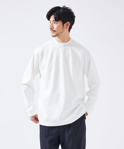 【ミニカノコ】ダンボール モックネック 長袖Tシャツ