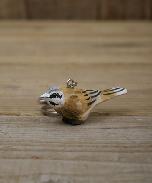 野鳥の会】木彫り野鳥キーホルダー（HOOJIRO） | salut!（サリュ）の通販 - u0026mall