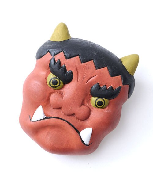 節分 鬼お面オブジェ Salut サリュ の通販 Mall