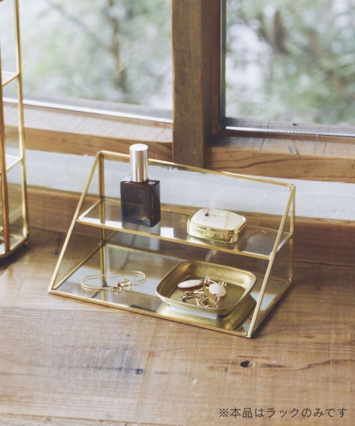 Salut! サリュ　ガラス4段ケース Salut! サリュ ガラス4段ケース Salut! サリュ ガラス4段ケース