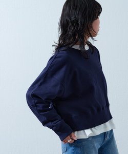 【WEB・一部店舗限定】クロップドビッグスウェット