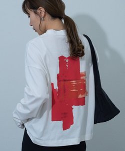 ペイントアート長袖Tシャツ