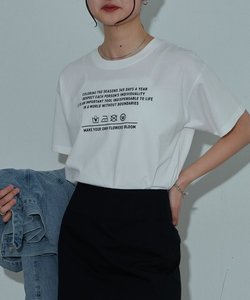 コンパクトプリントTシャツ