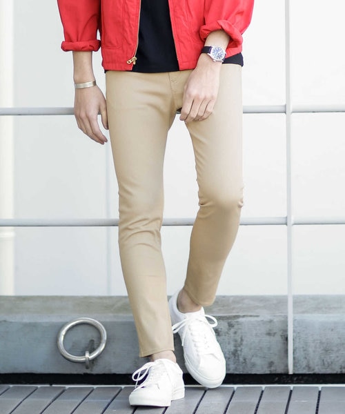 ストレッチツイルアンクルスキニー Nano Universe ナノ ユニバース の通販 Mall