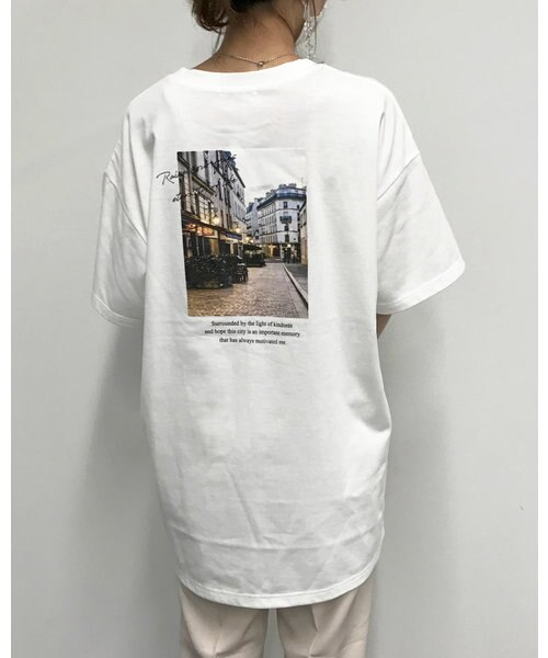 Backフォトtシャツ Ingni イング の通販 Mall