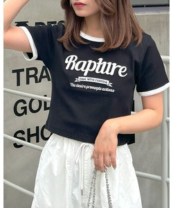 リンガーリブショートTシャツ