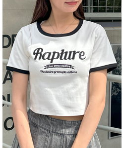 リンガーリブショートTシャツ