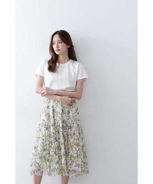 フローラルチュールレーススカート Jill By Jill Stuart シ ルバイジルスチュアート の通販 Mall フローラルチュールレーススカート Jill By Jill Stuart シ ルバイジルスチュアート の通販 Mall