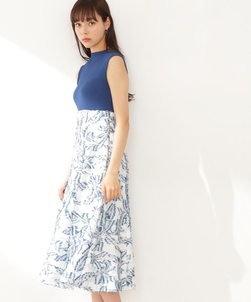 フリンジジャガードワンピース Jill By Jill Stuart シ ルバイジルスチュアート の通販 Mall